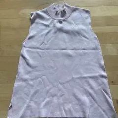 【新品同様】Mila Owen◯ハイネックノースリーブニットピンク/0