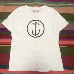 古着　ヴィンテージ　サーフィン　キャプテンフィン　tシャツ Lサイズ　白