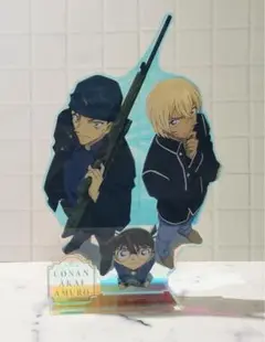 名探偵コナン　オーロラアクリルスタンド コナン＆赤井＆安室