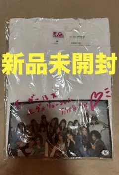 E-girls E.G. EVOLUTION ホワイト Tシャツ Mサイズ