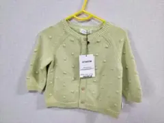 【未使用】piccolo　カーディガン80サイズ