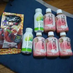 限定 福島産あかつき 桃 ストレート果汁100% かぼす フルーツ薫るサングリア