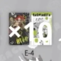 ガチアクタ　くじメイト　E賞　ホログラムカード　リヨウ　10点