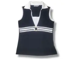 Daily★レディースゴルフウェア★ノースリーブシャツ★XS★T62504