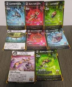 蟲神器　R,Nカード8枚セット 第五弾