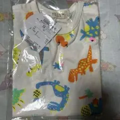 恐竜柄Tシャツ　80