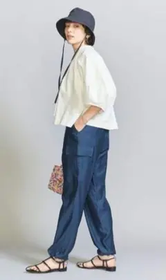 BEAUTY&YOUTH ツイルカーゴパンツ 23SS