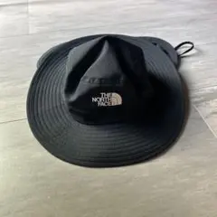 THE NORTH FACE ブラック サンシールドハット　キッズ　ＫＭ