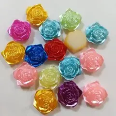 パールカボションローズカラーMIX