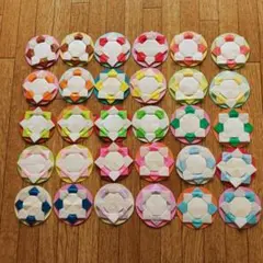 ハンドメイド　折り紙　ミニメダル　30個セット　６