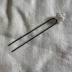 パール&ビジュー　ピン