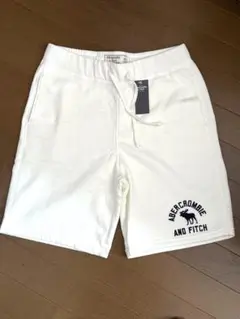 ⭐️Abercrombie&Fitch⭐️ショートパンツ⭐️白②⭐️新品タグ付⭐️
