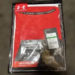 UNDER ARMOUR HEATGEAR 半袖アンダーシャツ LG レッド
