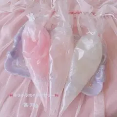 ❁⃘*.゜キラキラ星空ホイップゼリー❁⃘*.゜3本セット ピンク クリア