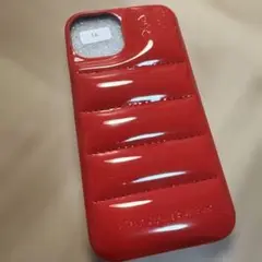 iPhone14 THE PUFFER CASE Rouge