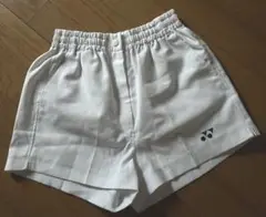 ヨネックス ホワイト ショートパンツ　L