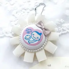 【新作♡】【リボン付き♡】マタニティマーク　マタニティロゼット　妊娠