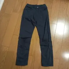 男の子140　ダークグレー ストレートパンツ ゴムウエスト