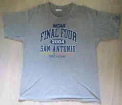 【レア】NCAA FINAL4 男子バスケットボール 2004年 記念Tシャツ