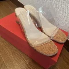 Oriental Traffic コルククリアサンダル