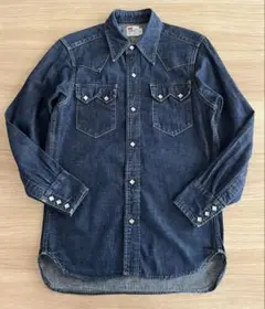 日本製 Levi’s ショートホーン ウエスタンシャツ デニム 36