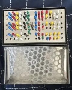歯科　エンドボックス28mm Kファイル　Hファイル
