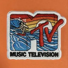 A2014 米国　80’ ￼ミュージックTV & サーフィン　刺繍ワッペン