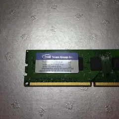 Team Group DDR3 (4GB) メモリ(動作未確認)1本のみ