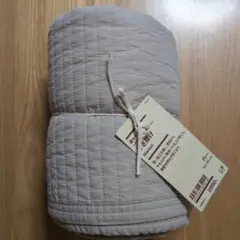 ひざ掛け　ブランケット　ガーゼ　 グレー　 綿キルティング　無印　blanket