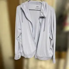 UNIQLO 薄紫 パーカー XXLUVカット