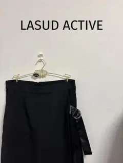 LASUD ACTIVE ラシュッド　ヤマダ屋　プリーツ切返しスカート