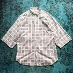 80s 90s "TOMATO" design flannel shirt