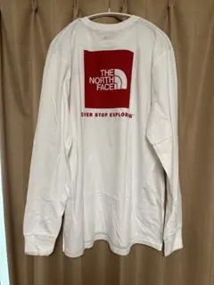 THE NORTH FACE ロングスリーブ Tシャツ　ロンT ホワイト