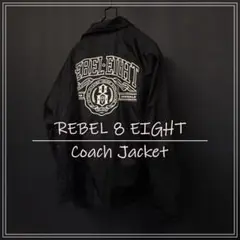 REBEL EIGHT レベルエイト コーチジャケット プリント ストリート
