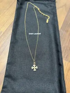 サンローラン ネックレス クローバー