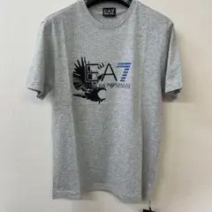EMPORIO ARMANIアルマーニ メンズ　Tシャツ 新品イーグル　グレーM
