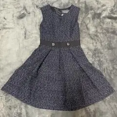 極美品✨ アベニールエトワール　LINTON社 CHANELツイードワンピース