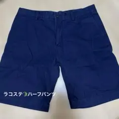 Lacoste ネイビー ハーフパンツ