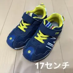 イフミー★IFME★スニーカー★17cm★紺色★ネイビー★黄色★イエロー