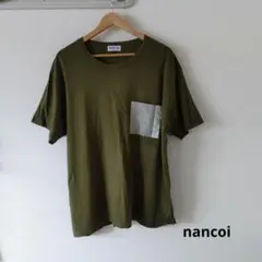 nancoi ナンコイ Tシャツ カーキ XL