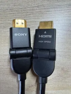SONY ハイスピード HDMIケーブル L型コネクタ 2.0m