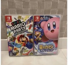 Switch ニンテンドー ソフト カービィ スターアライズ マリオパーティ