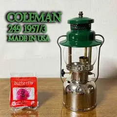 【幻級】美品 コールマン 249 アメリカ製 ケロシンランタン Coleman