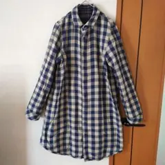 【美品】ハートマーケット リバーシブル長袖シャツ
