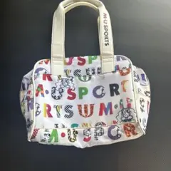 M-U SPORTS カラフルボストンバッグ