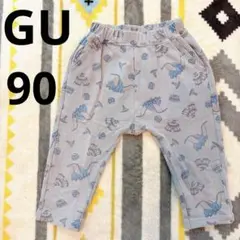 ディズニー ダンボ ベビー 総柄 スウェット パンツ 90 GU ジーユー