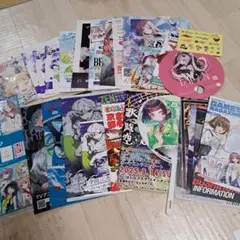 コミケC106　フライヤー クリアファイル うちわまとめ売り　配布物