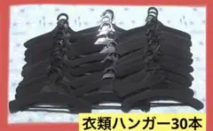 洋服&薄型★衣類ハンガー30本セット
