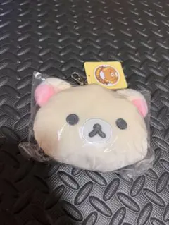 新品 ぬいぐるみ リール付き パスケース コインケース コリラックマ