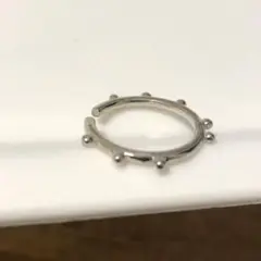 ウォーターボールリング シルバー